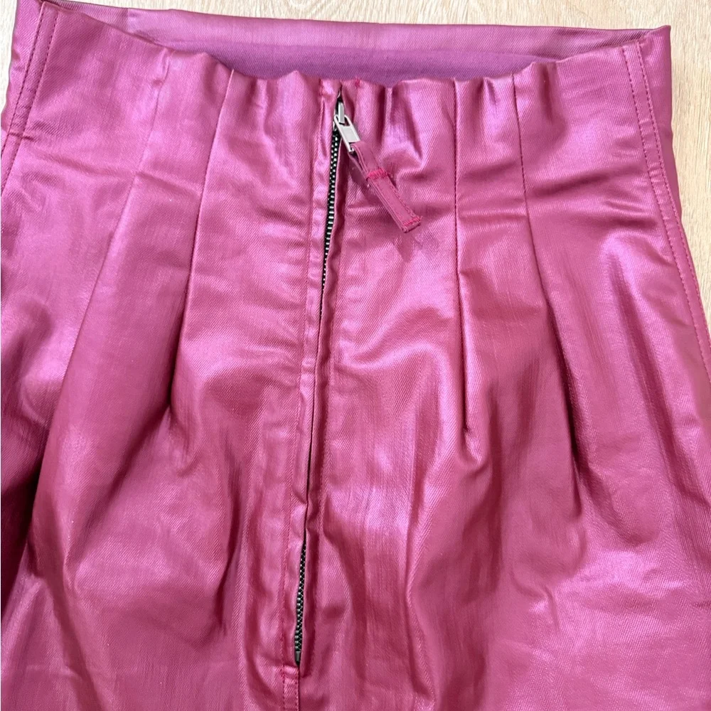 Rick Owens Coated Denim Maxi Pencil Skirt - Picture 6 of 9